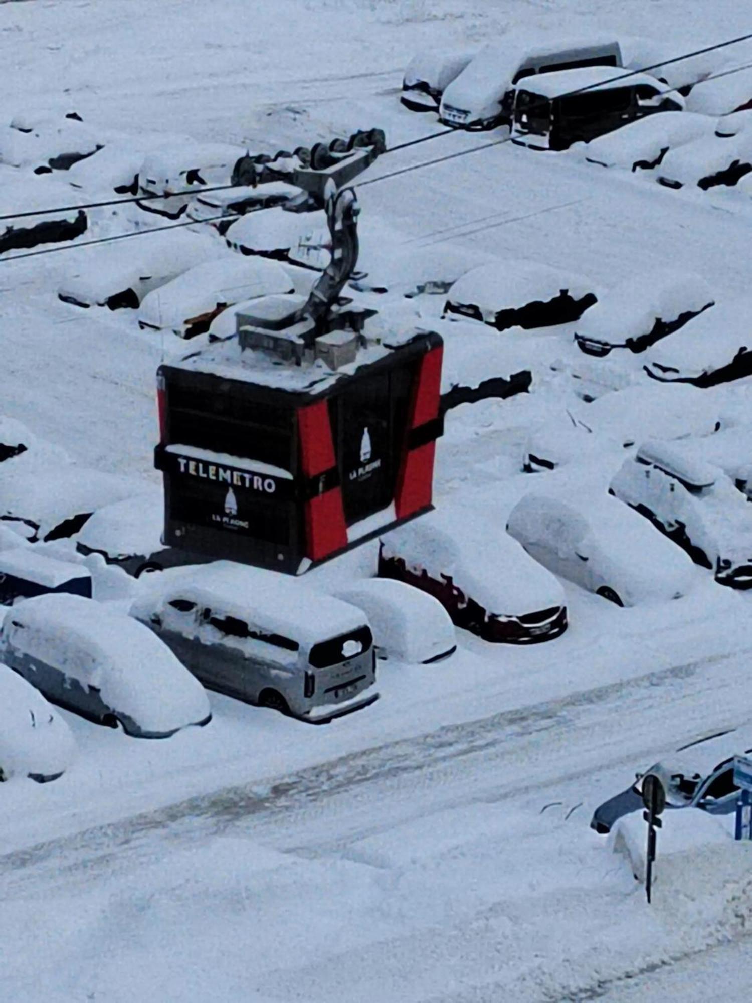 Appartement D'Une Chambre A La Plagne Aime 2000 A 10 M Des Pistes Avec Vue Sur La Ville Et Terrasse Amenagee Macot-la-Plagne Εξωτερικό φωτογραφία